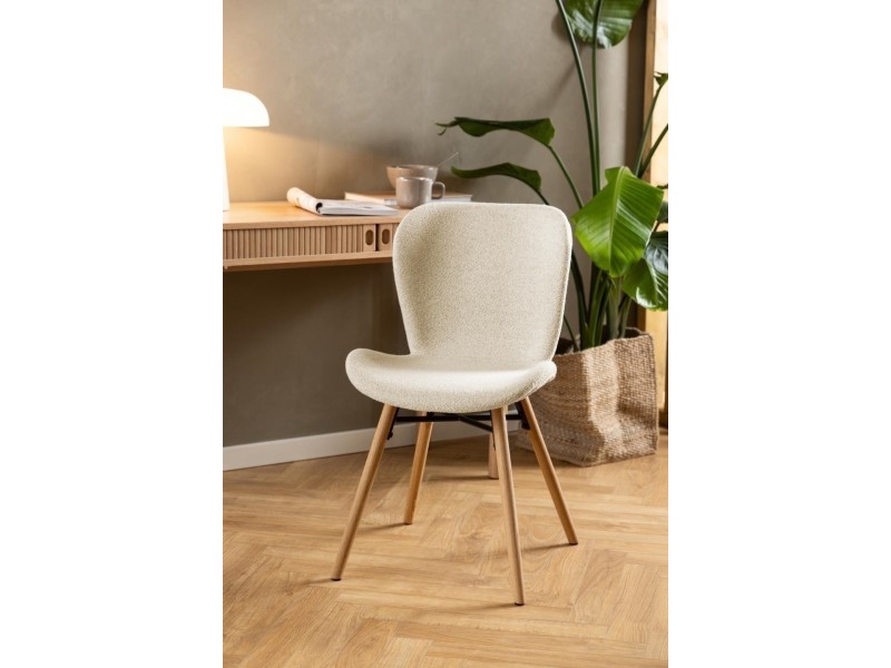 Krzesło Batilda kremowe Monza 90 - ACTONA